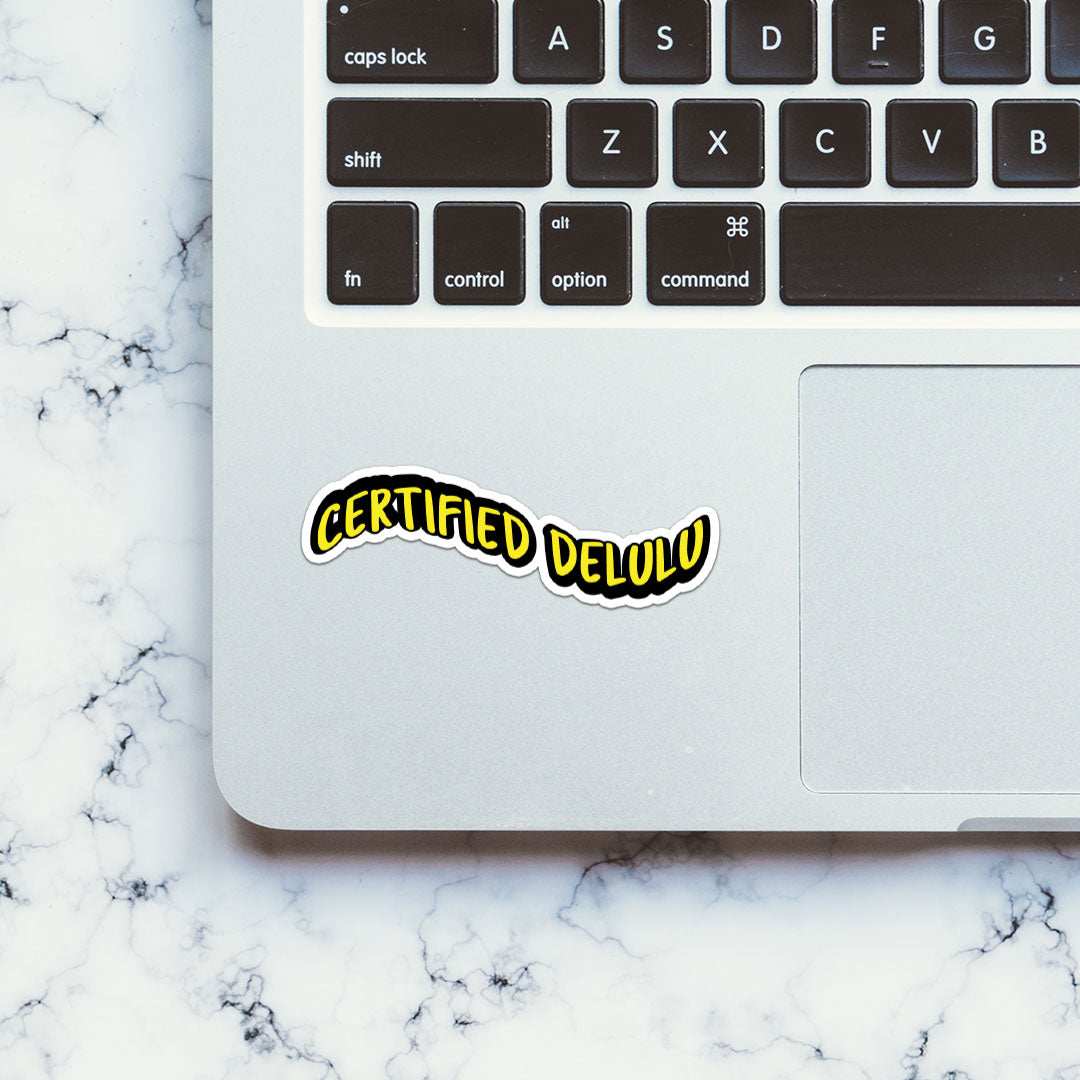 Certified Delulu Sticker - Image 4