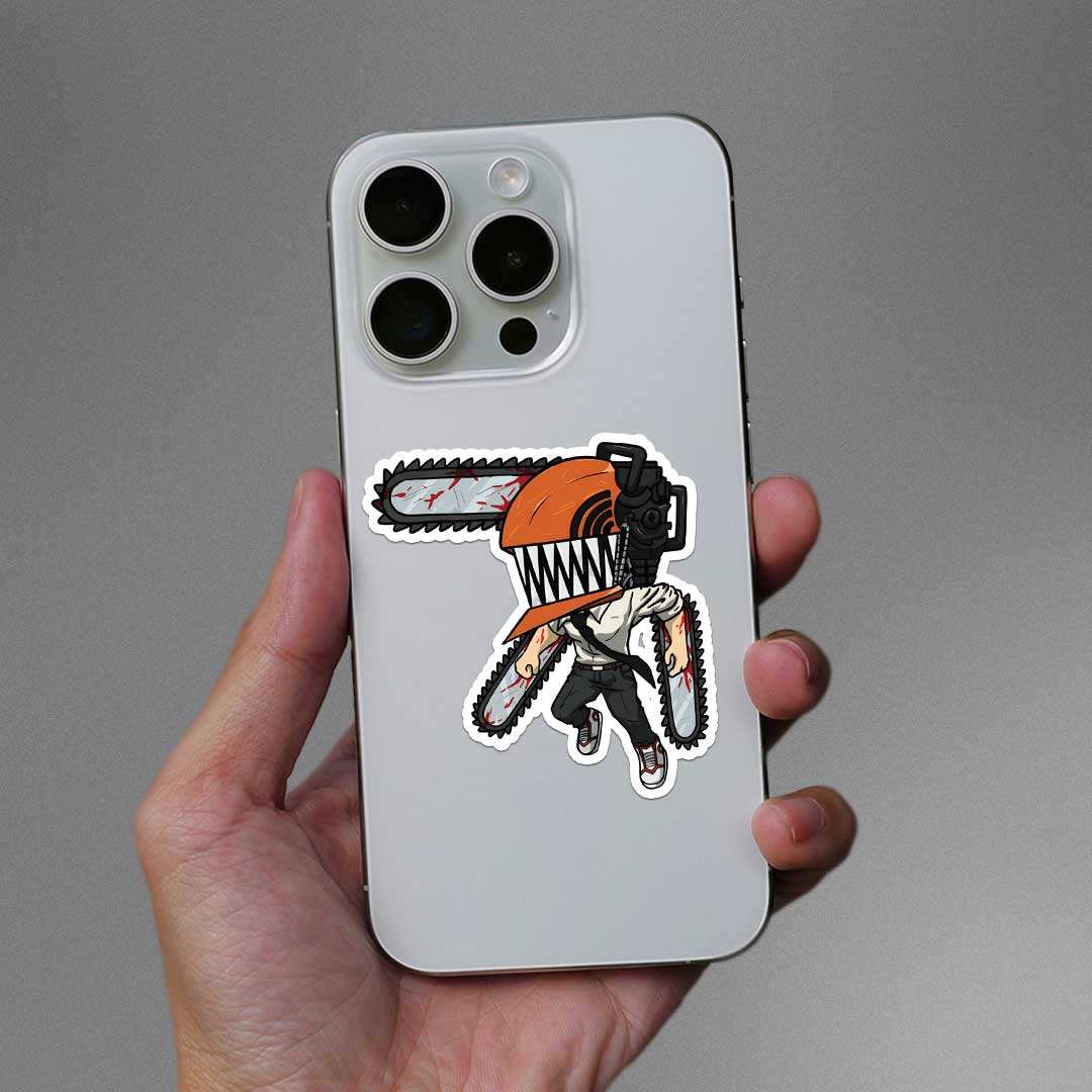 Chainsaw man Sticker - Image 3
