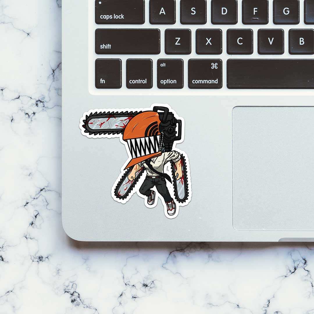 Chainsaw man Sticker - Image 4
