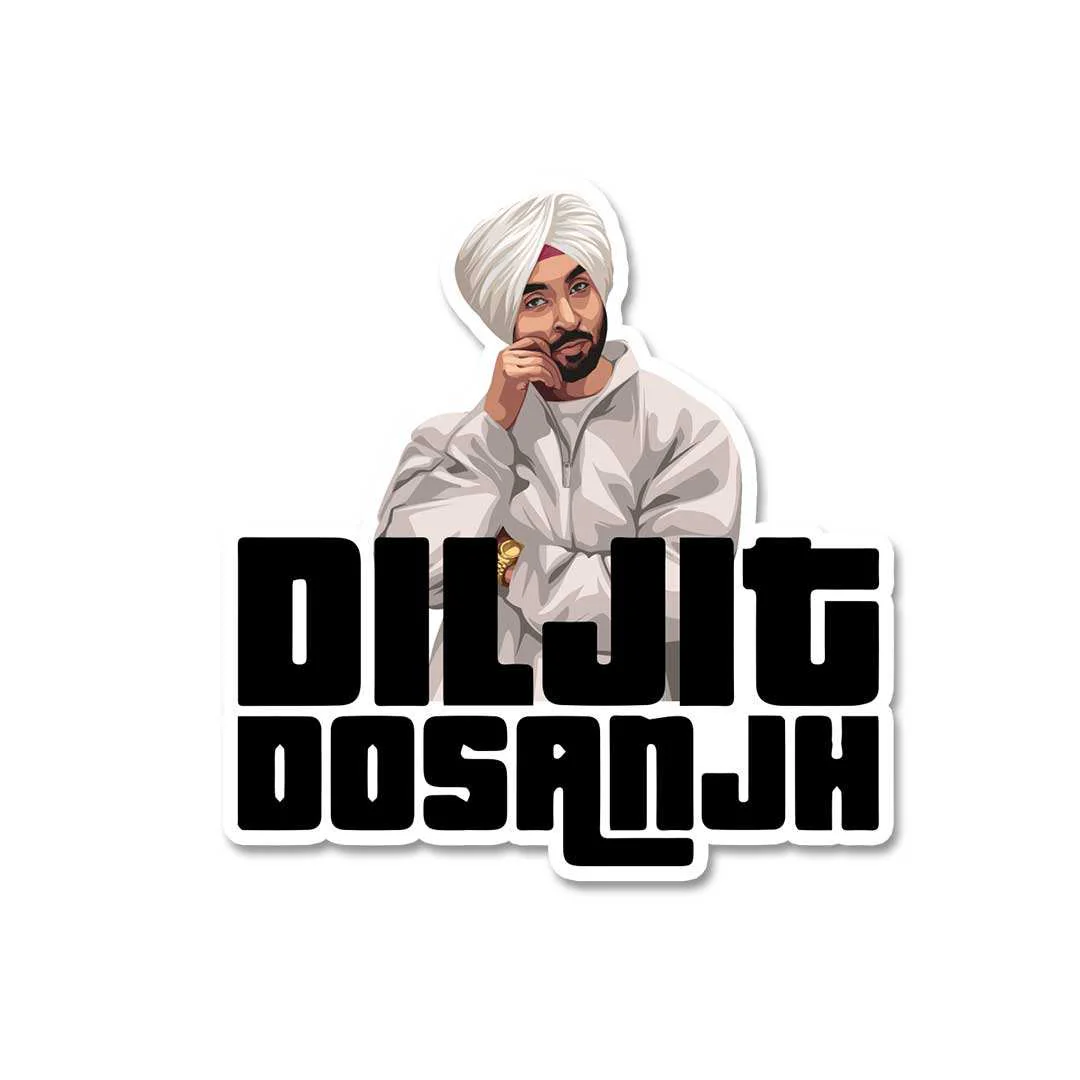 Diljit Dosanjh Sticker - Image 2