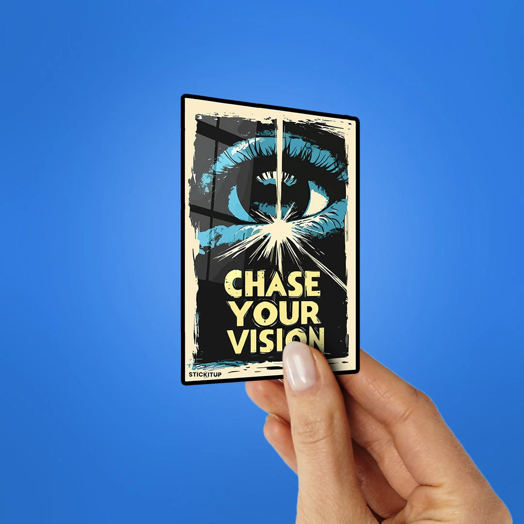 Chase Your Vision Sticker - Image 2