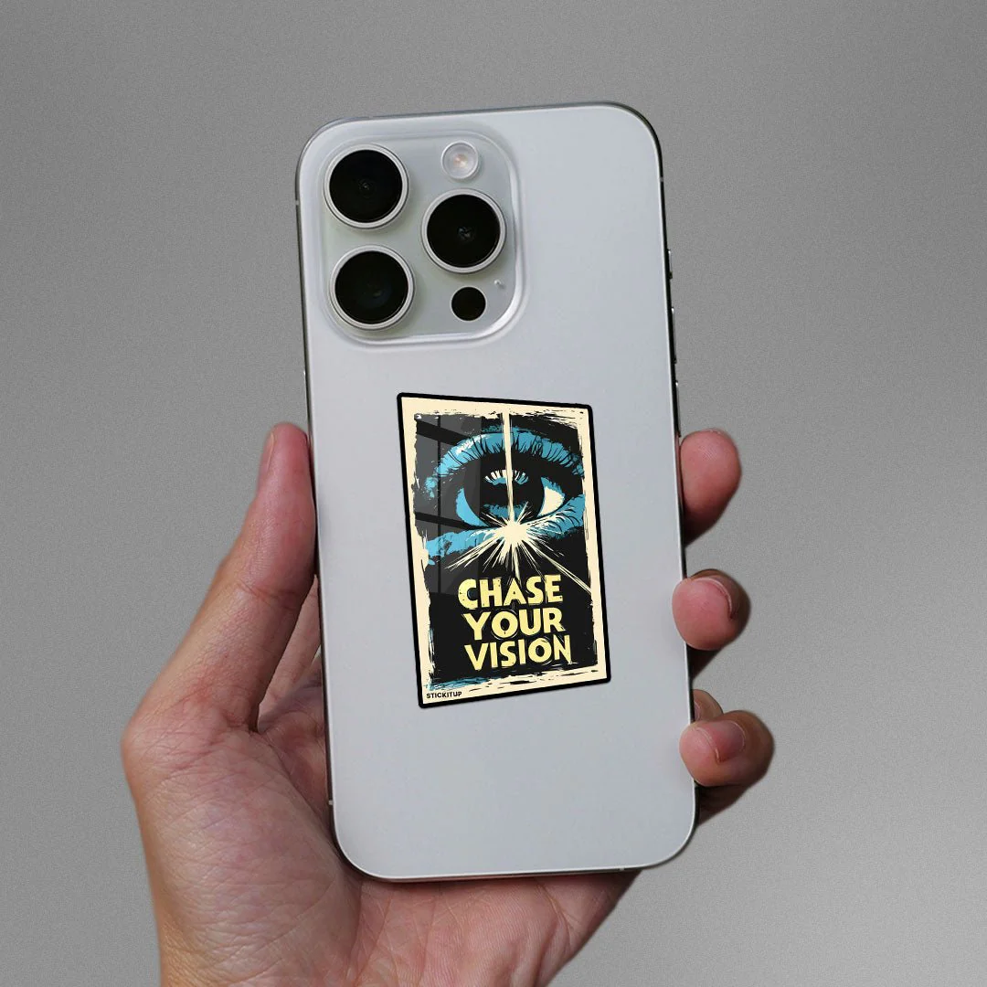Chase Your Vision Sticker - Image 3