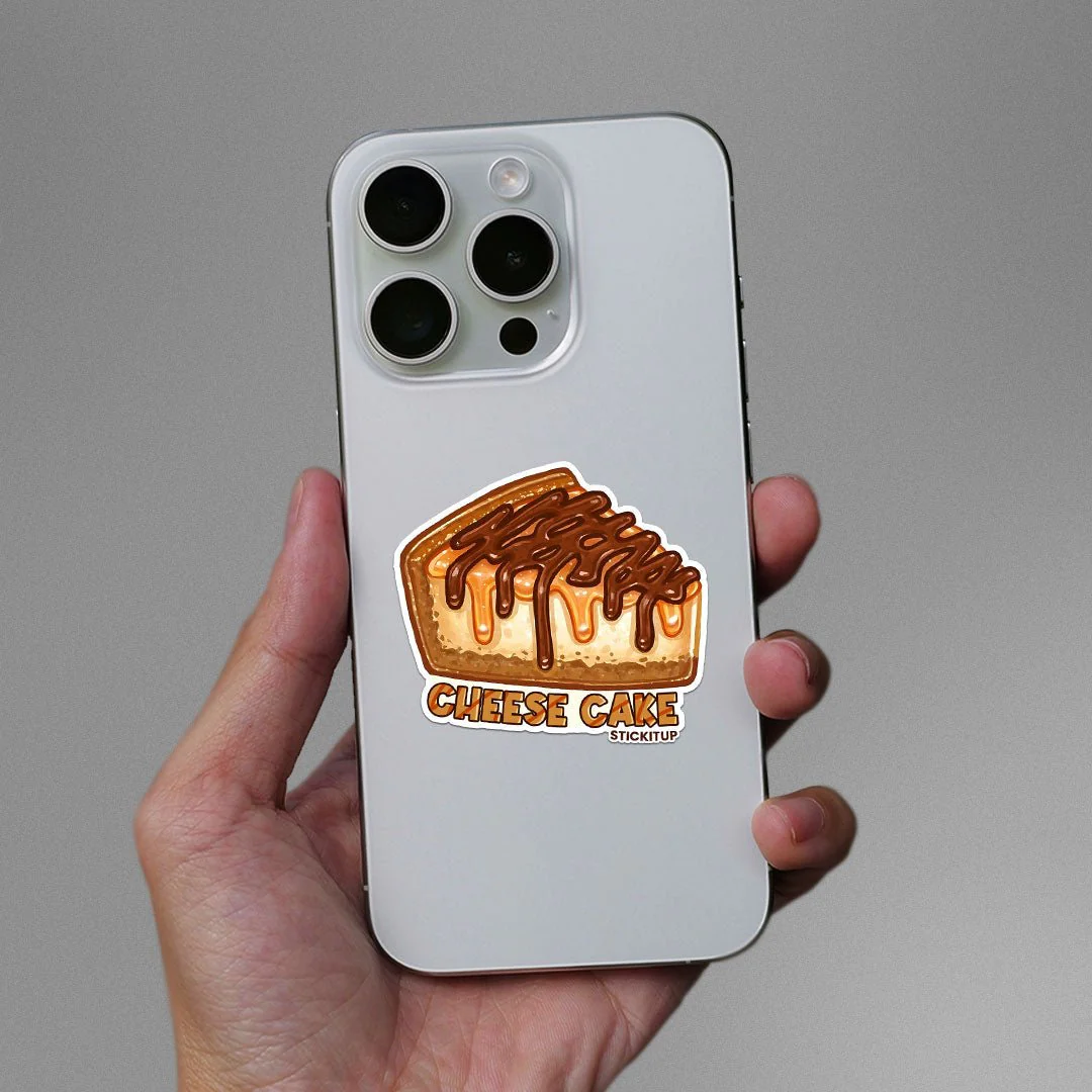 CHEESE CAKE Sticker - Image 3
