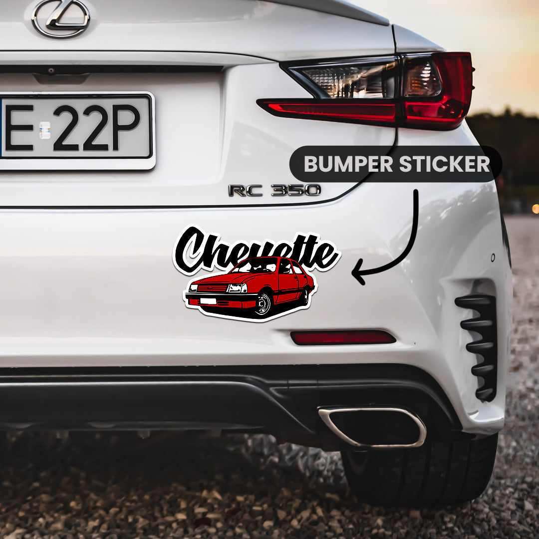 Chevette Bumper Sticker - Image 3