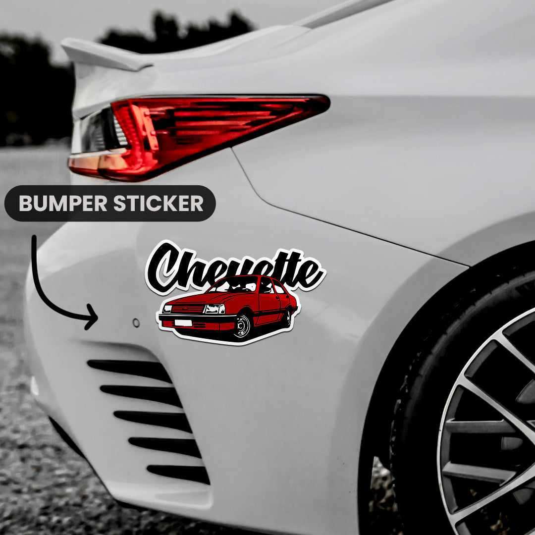 Chevette Bumper Sticker - Image 4