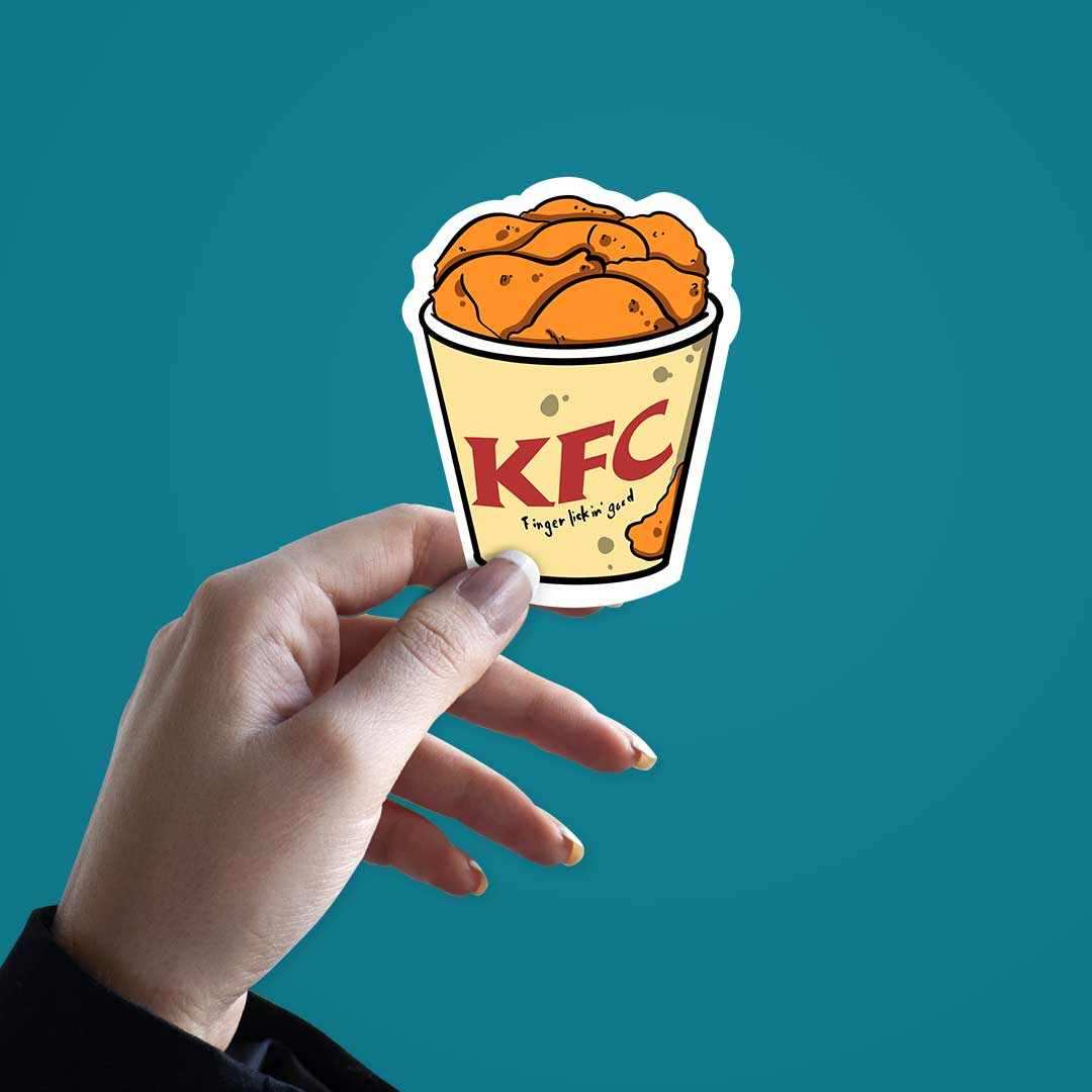 Chicken Bucket Sticker - Image 2