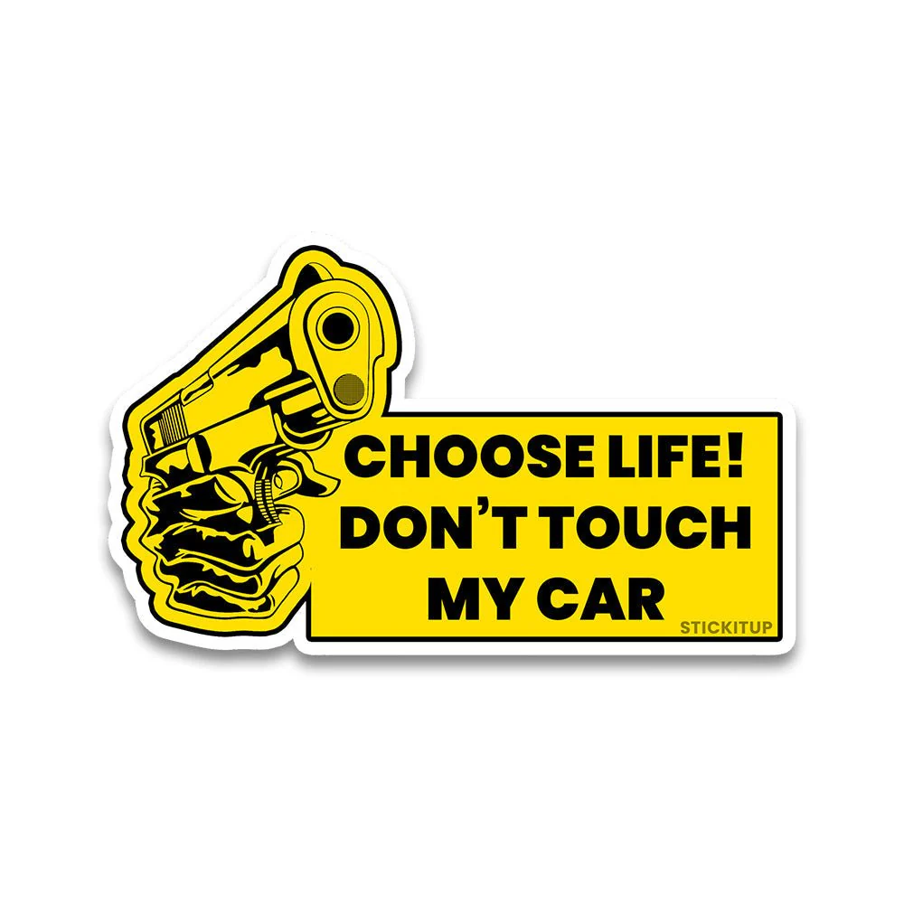Choose life Bumper Sticker - Image 2