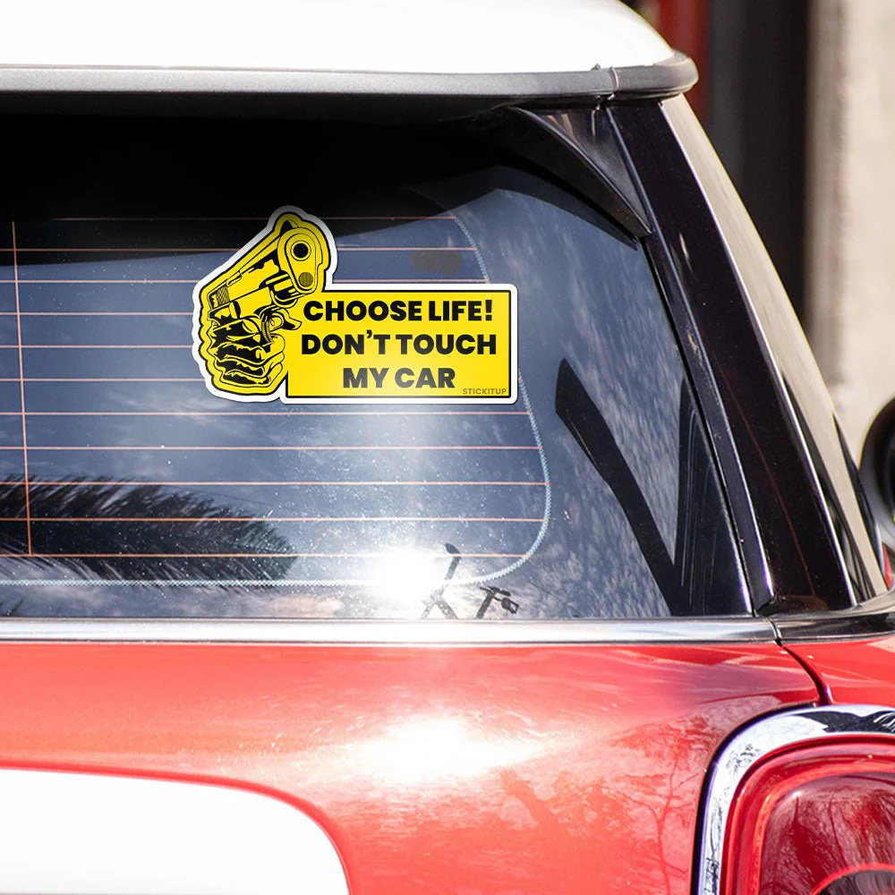 Choose life Bumper Sticker - Image 3