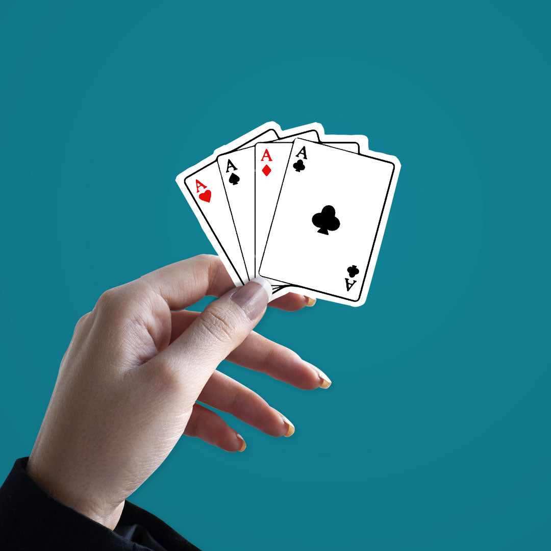 Clubs Card Sticker - Image 3
