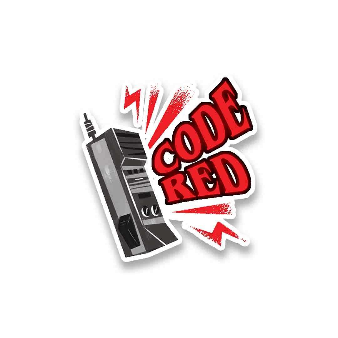 Code Red Sticker - Image 2