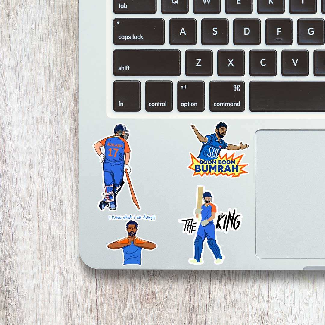 Team India Mini Sticker Sheet - Image 3