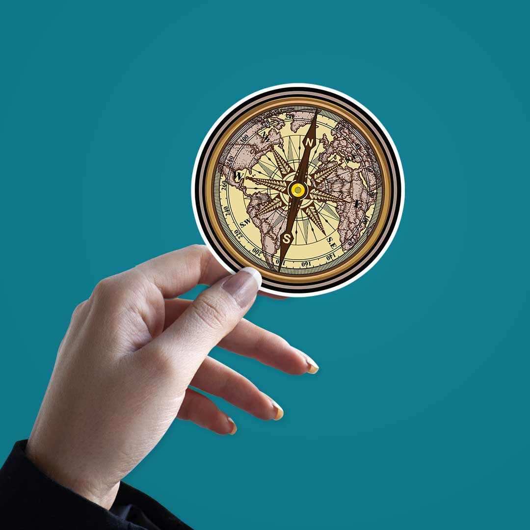 Compass Sticker - Image 2