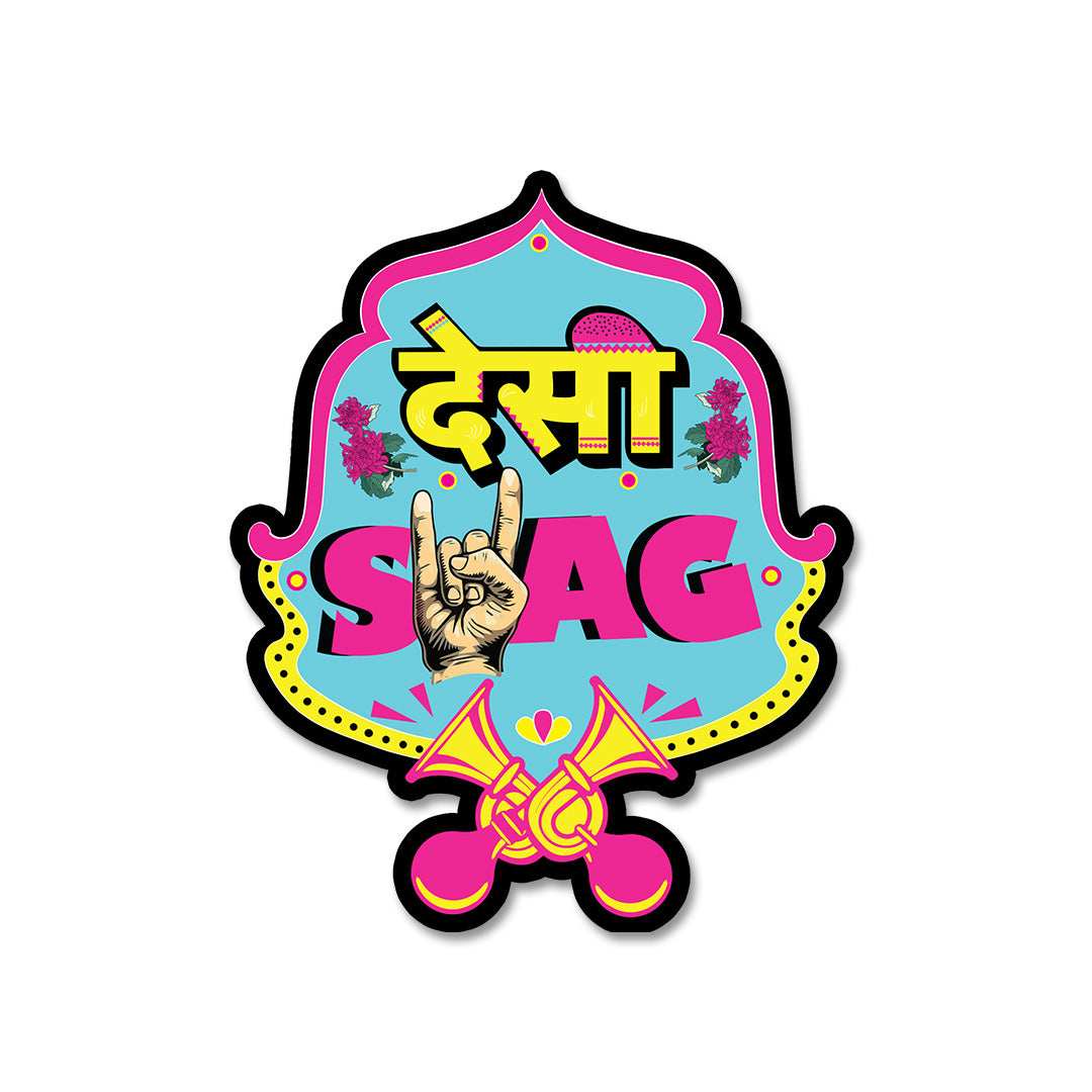 Desi Swag Sticker - Image 2