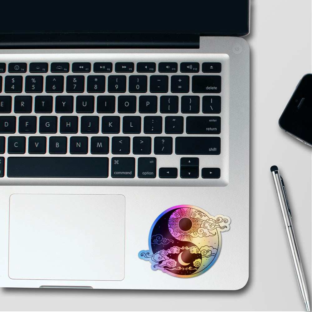 Yin Yang Holographic Stickers - Image 3