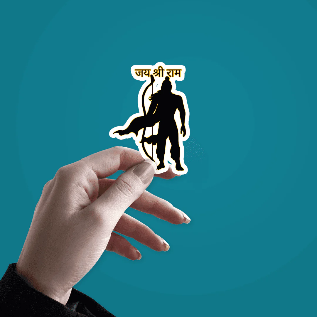 Jai shri Ram Sticker - Image 2