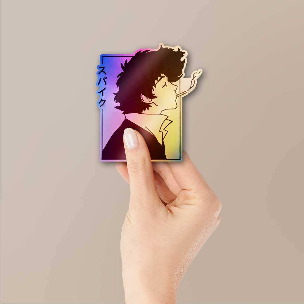 Cowboy Bebop Holographic Sticker - Image 2