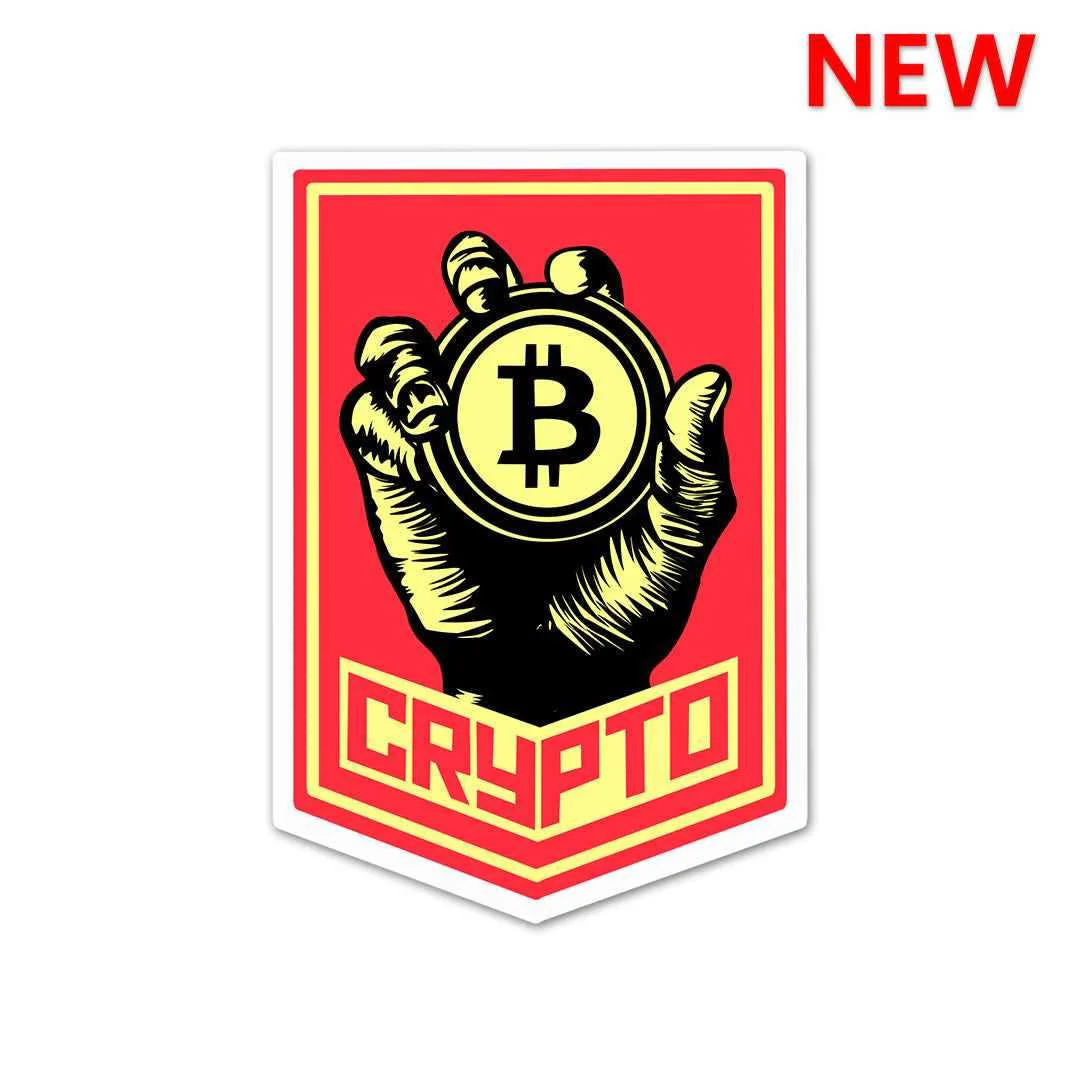 Power of Crypto Sticker
