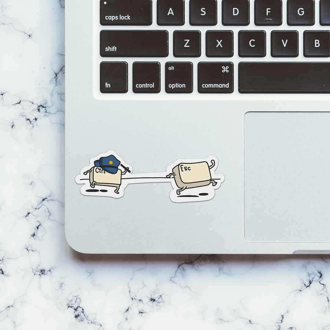 CTRL ESC Sticker - Image 5