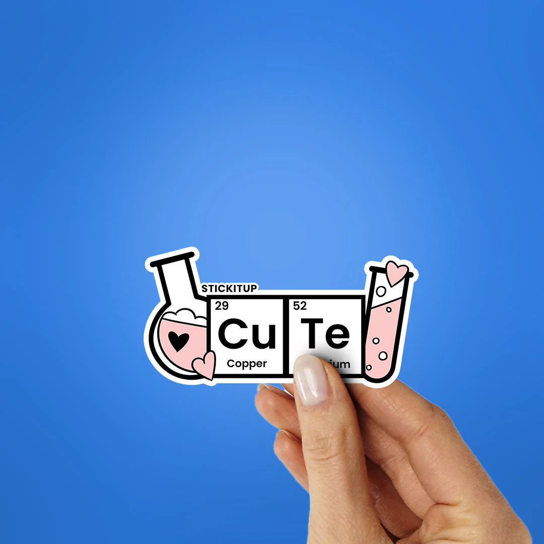 Cu Te Sticker - Image 2