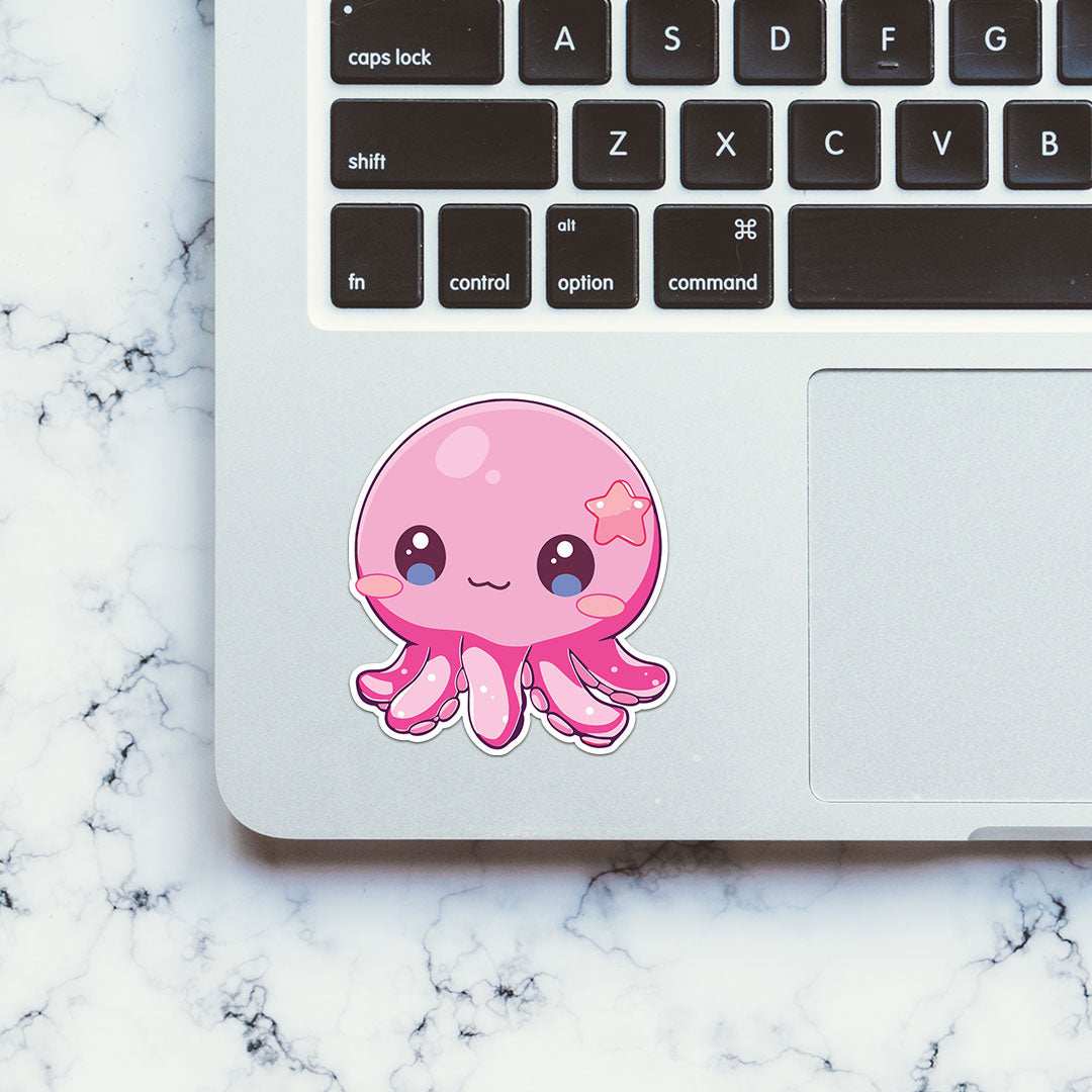 Cute Octopus Sticker - Image 4