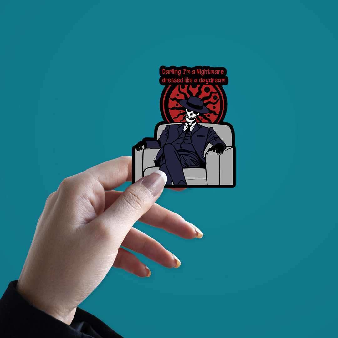Darling i'm a nightmare Sticker - Image 2