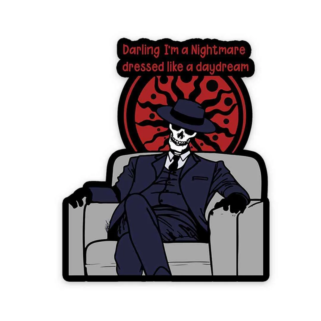 Darling i'm a nightmare Sticker - Image 5