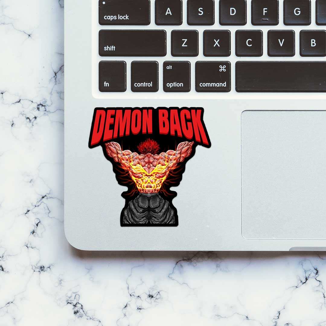 Demons Back Sticker - Image 4