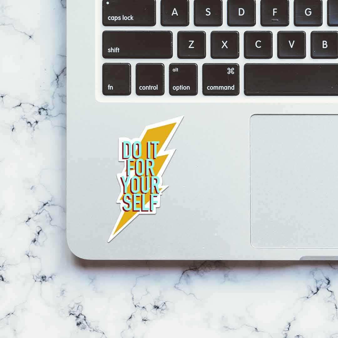 Do It For Yourself Sticker - Image 4