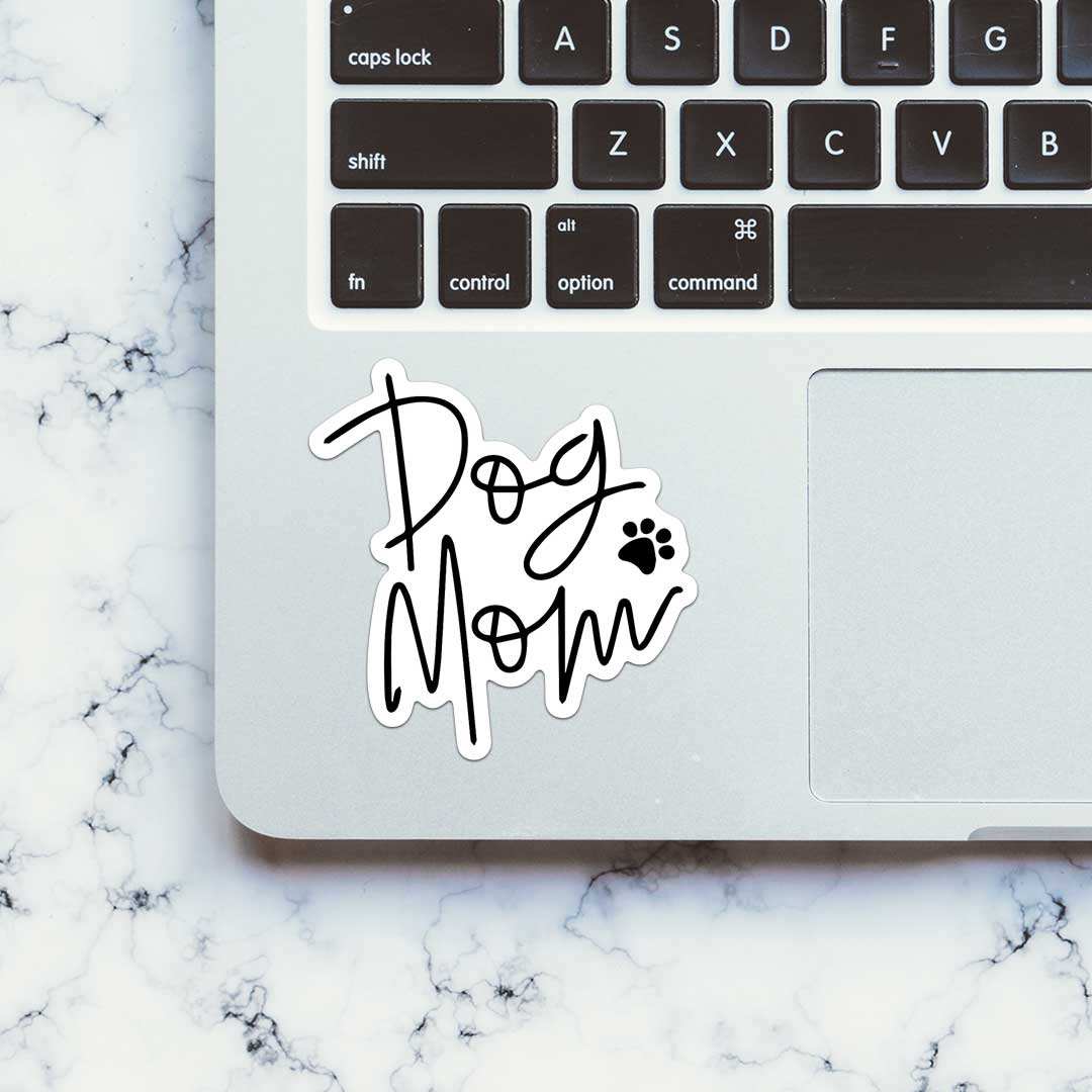Dogs Mom Sticker - Image 4