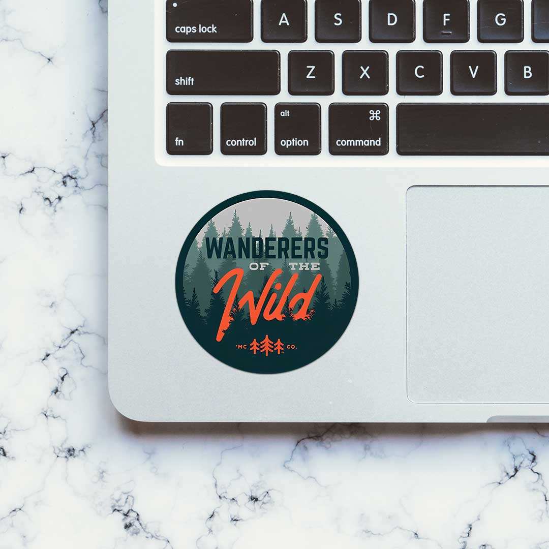 Wanderers Of The Wild Sticker - Image 2