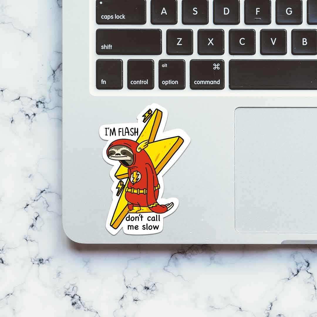 I am Flash -_- Sticker - Image 4