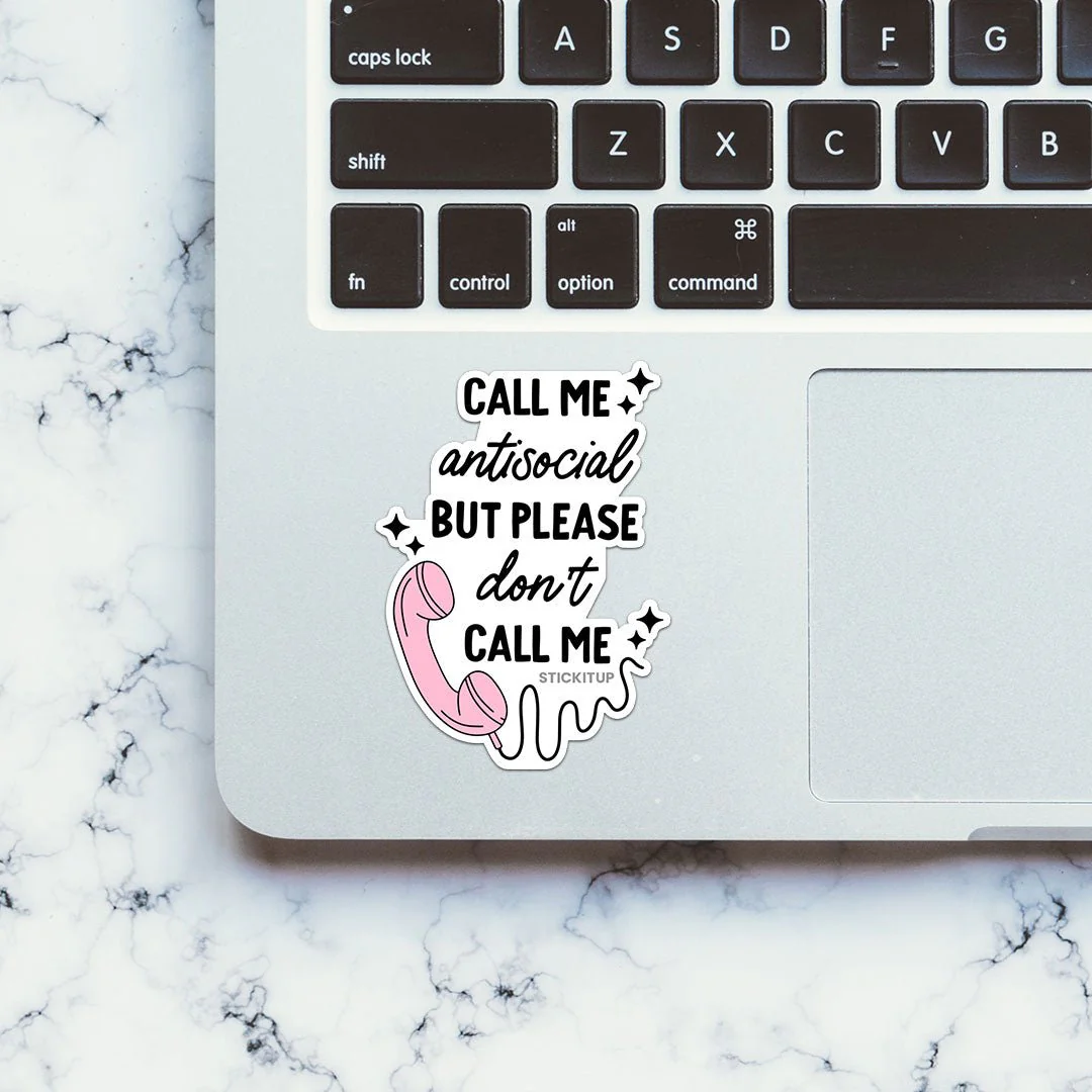 Don't Call Me Sticker - Image 4