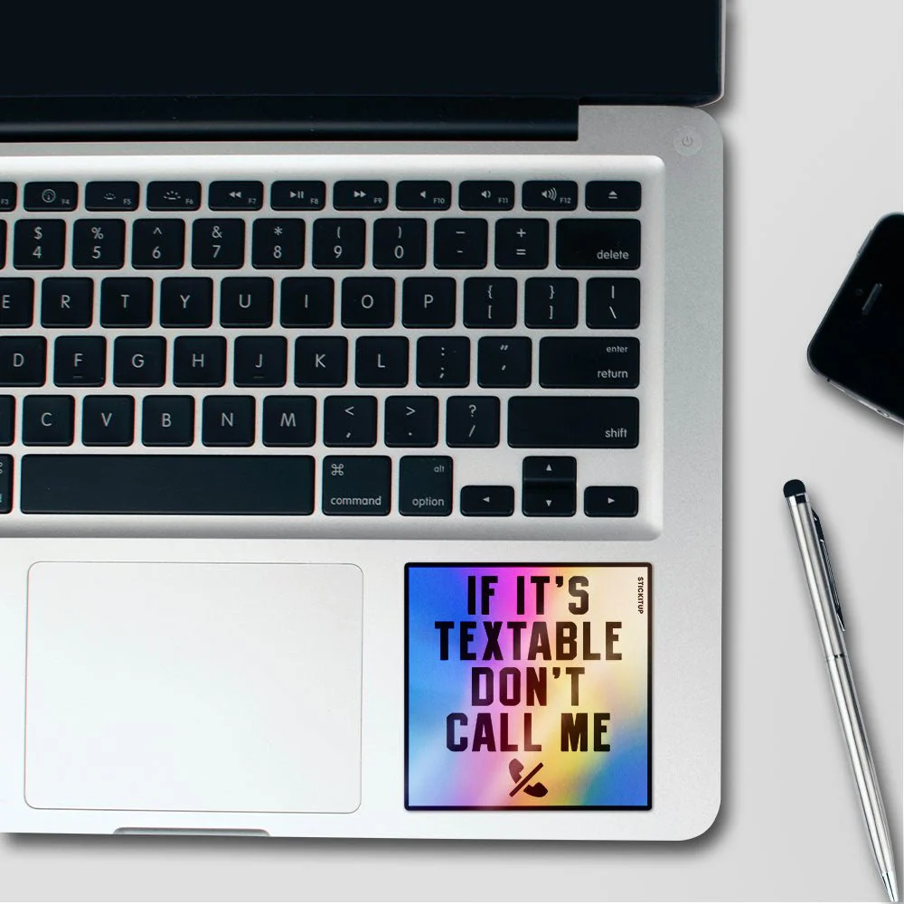 Dont Call Me Sticker Holographic Stickers - Image 3