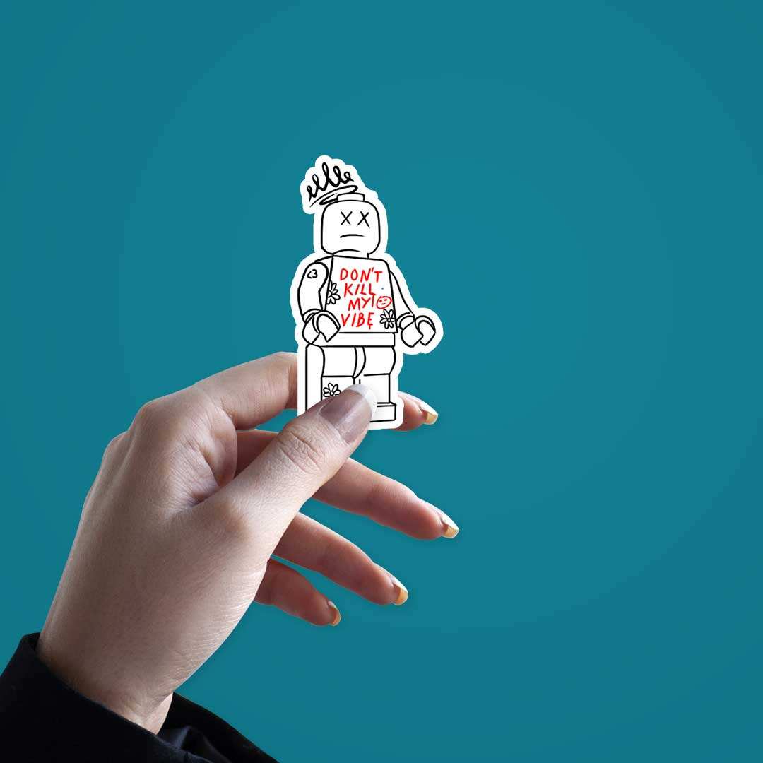 Dont Kill My Vibe Sticker - Image 3