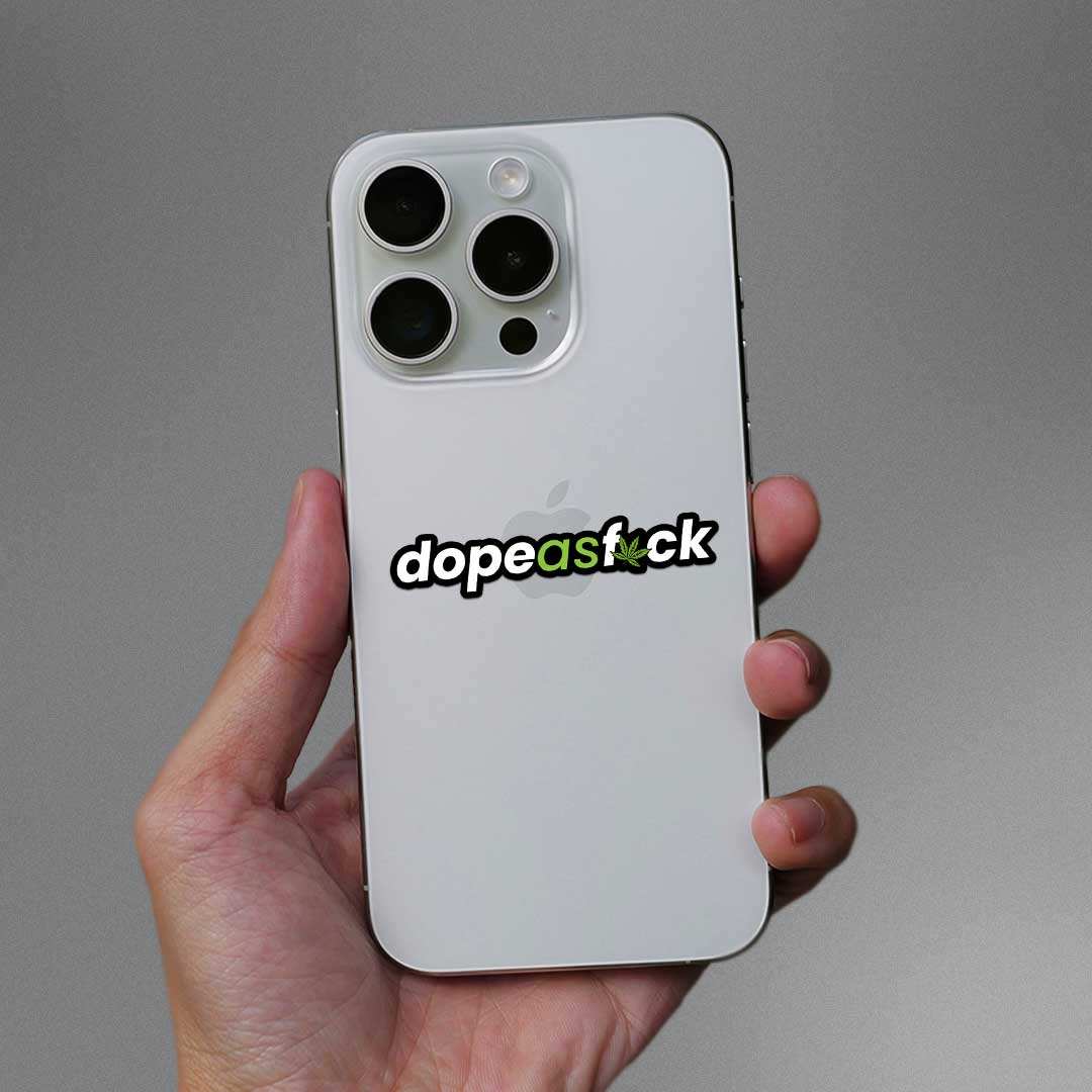 Dope As Fck Sticker - Image 3