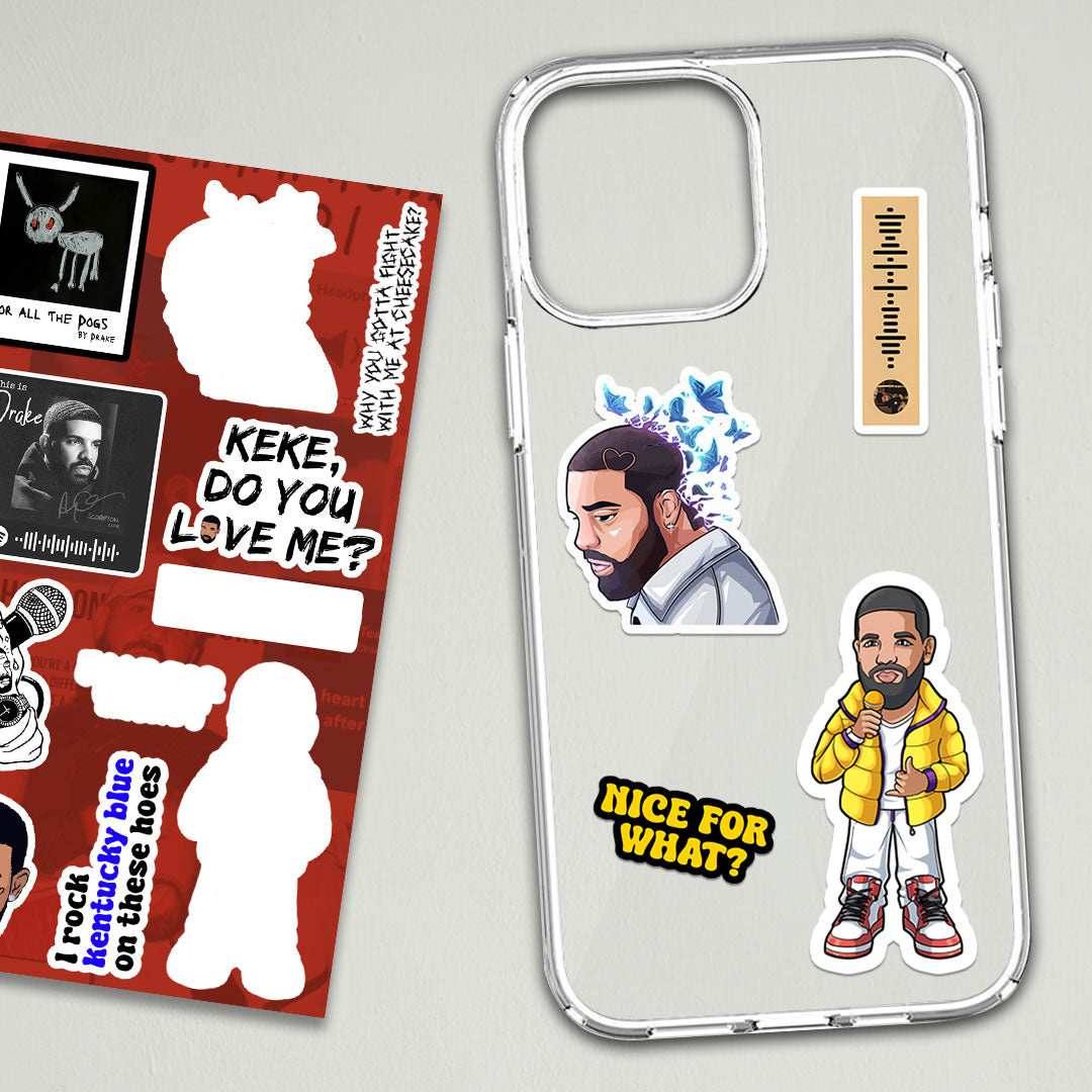 Drake mini sticker sheet - Image 2