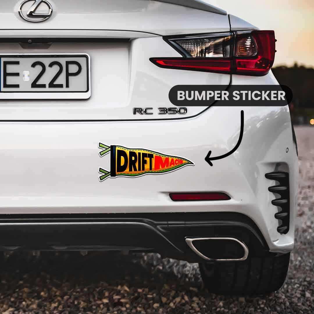 Drift Machine Bumper Sticker - Image 3
