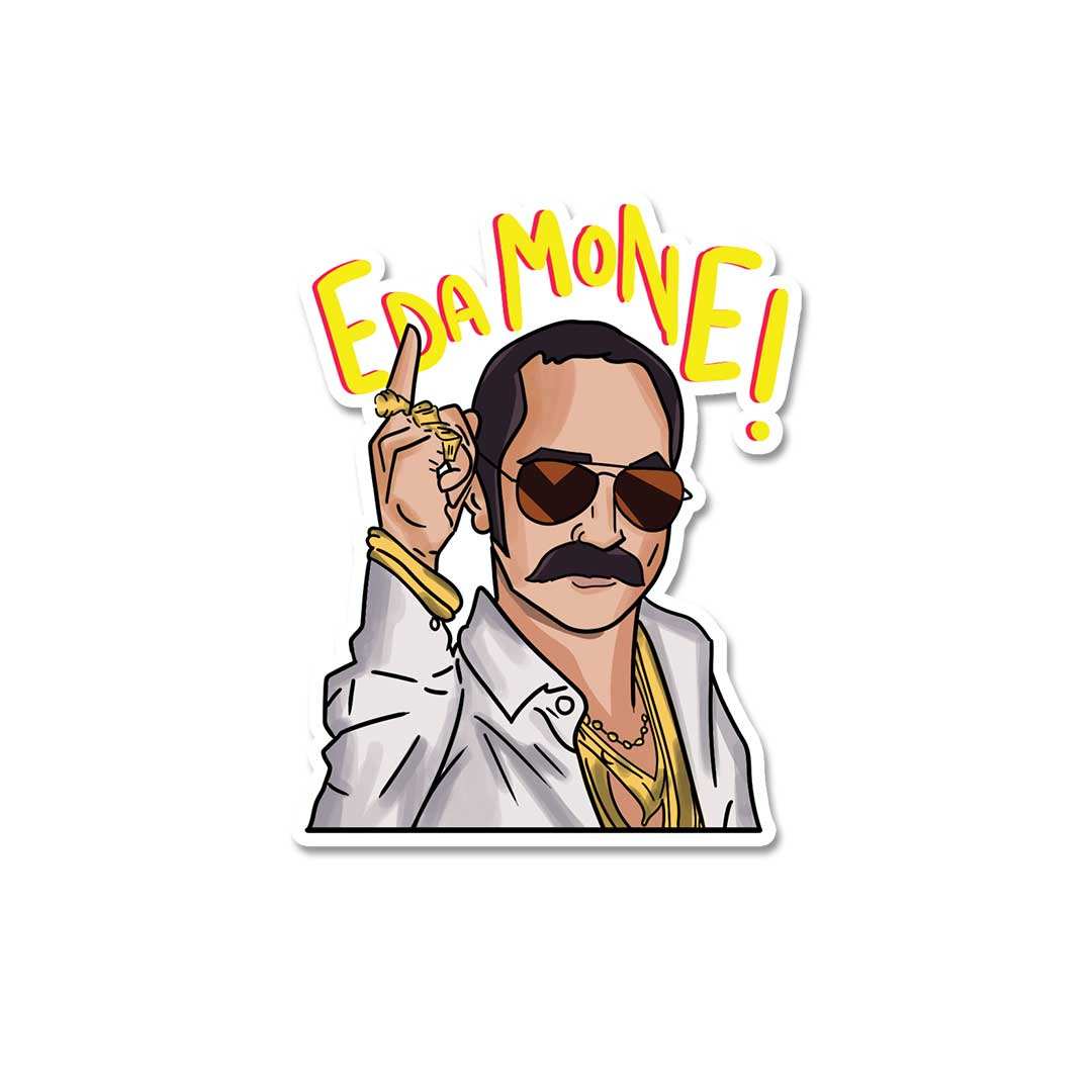 Eda Mone Sticker - Image 2