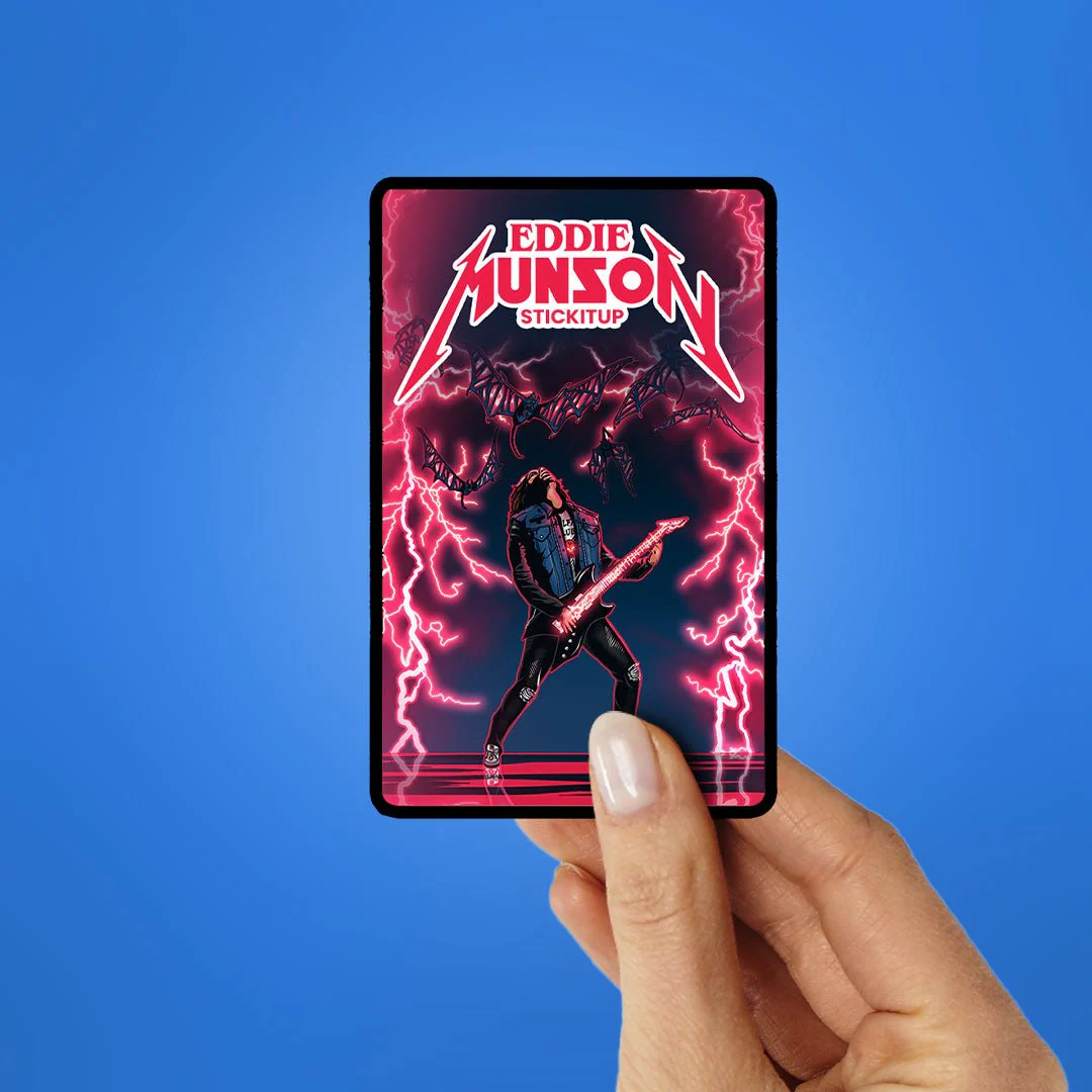 EDDIE MUNSON Sticker - Image 2