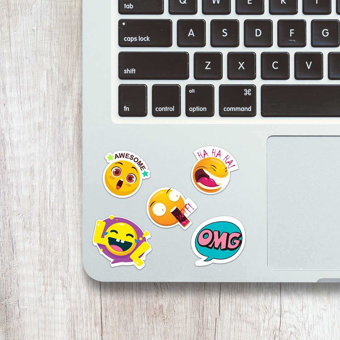 Emojies Mini Stickers Sheet - Image 3
