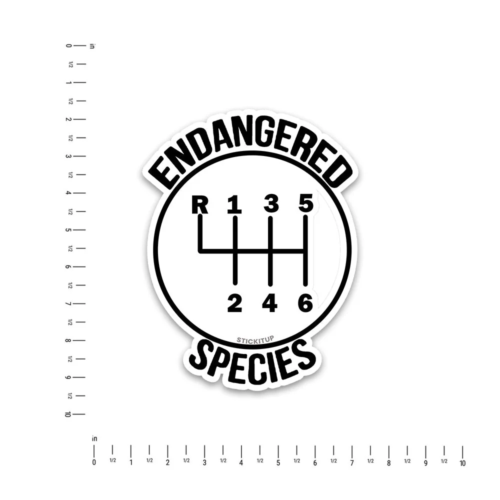 Endangered Bumper Sticker - Image 4