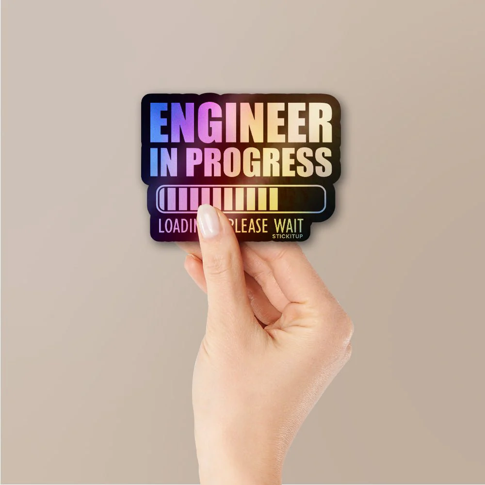 Engineer On Duty Holographic Stickers - Image 2