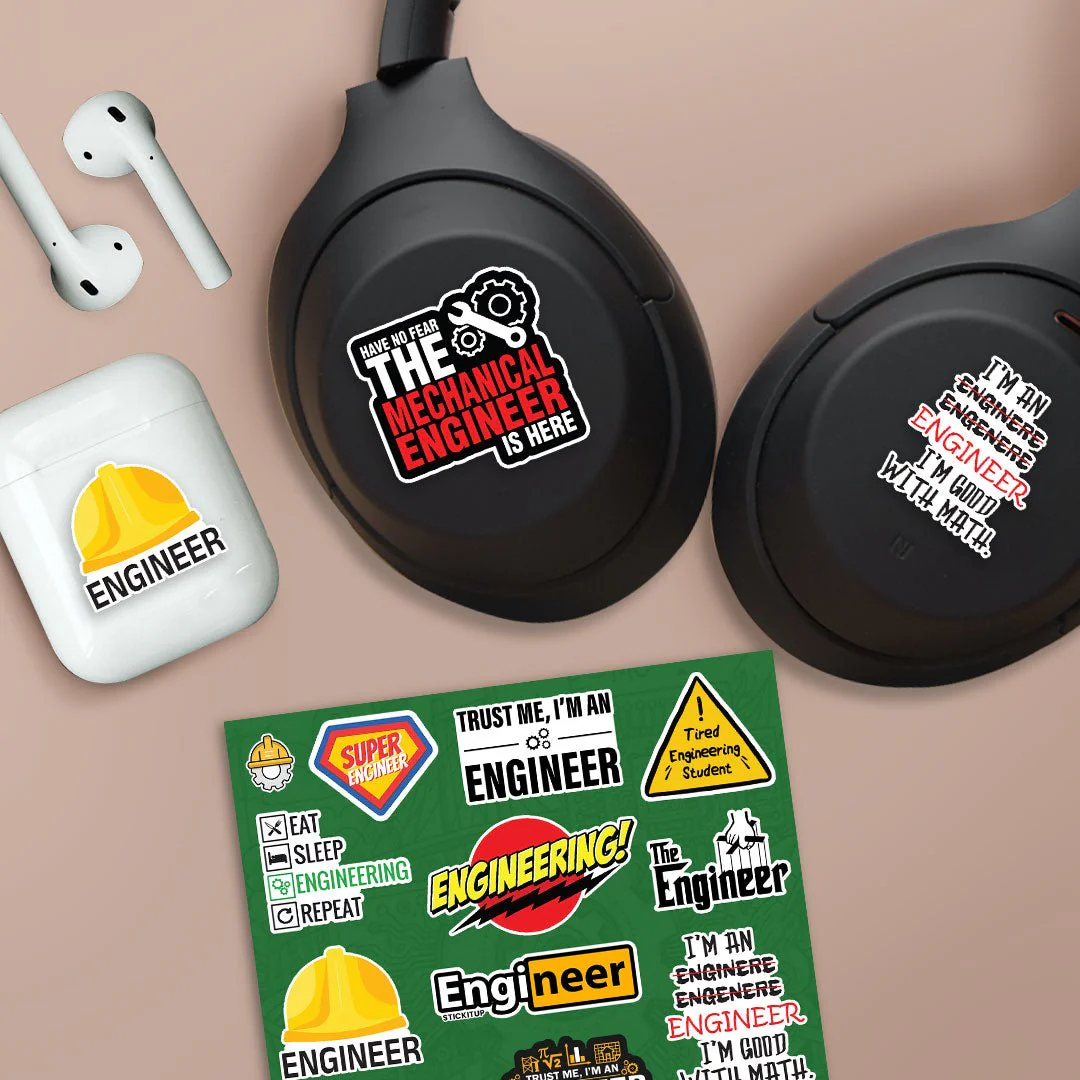 Engineering Sticker Sheet - Image 4
