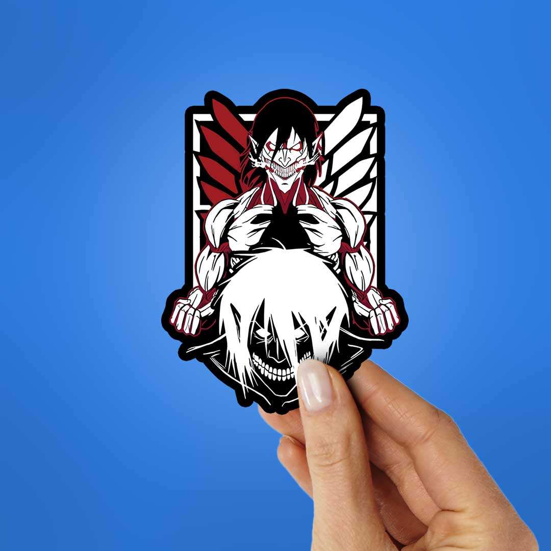 Eren Yeager Sticker - Image 2