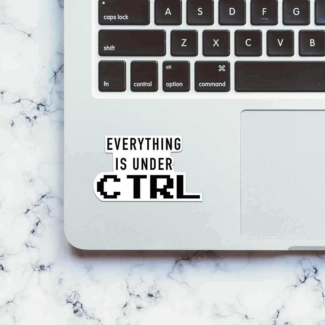 Every Thing Is Under CTRL Sticker - Image 4