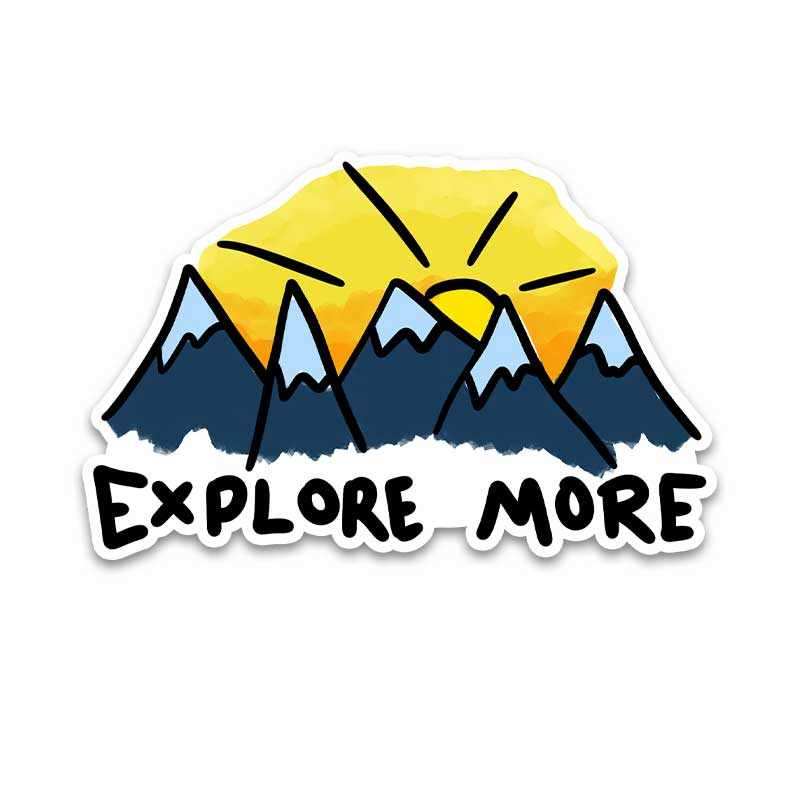 Explore More Bumper Sticker - Image 2