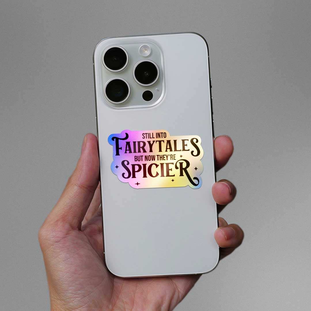 Fairytales Spicier Holographic Sticker - Image 4