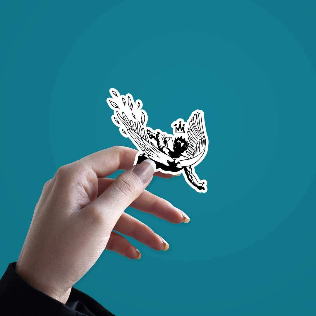 Fallen Angel Sticker - Image 3