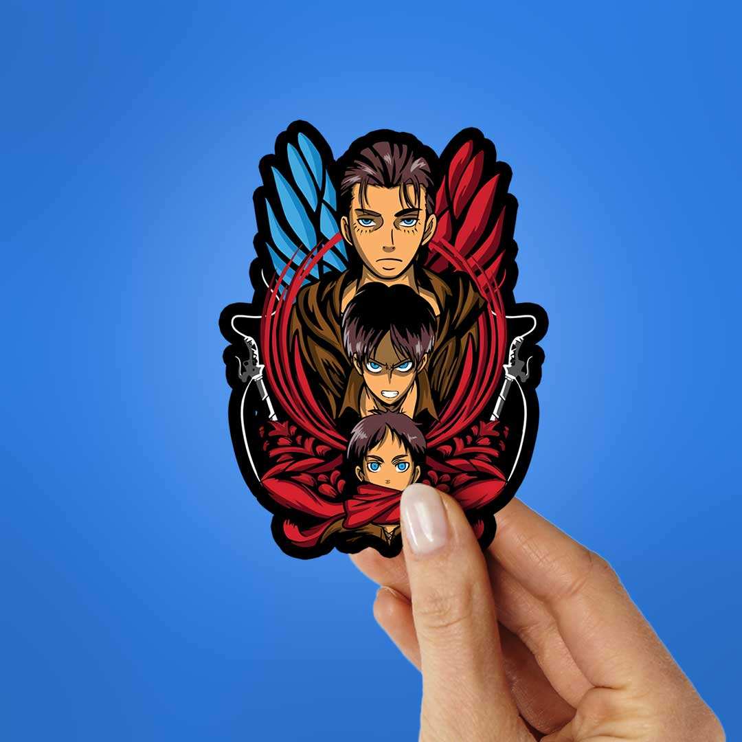Fighting Titan Sticker - Image 2
