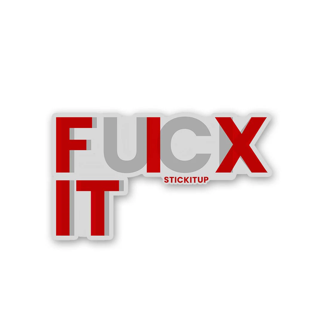 Fix It Sticker
